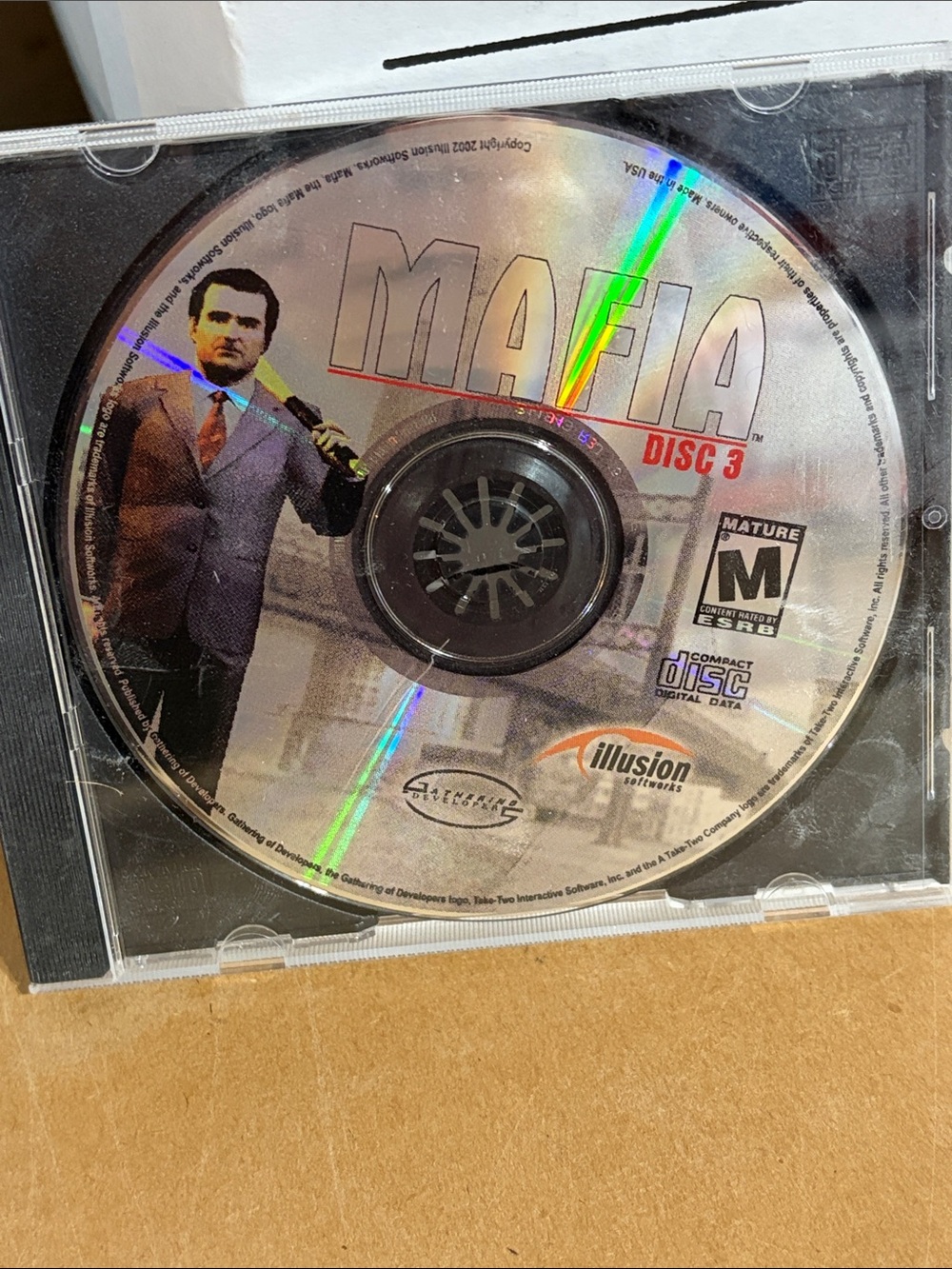 Mafia PC Game Disc 3